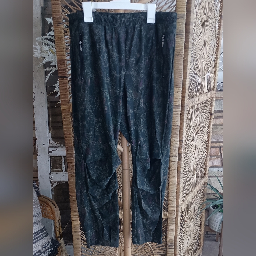 Lisa Bayne Womens Patterned Stylish  Pants_Lp